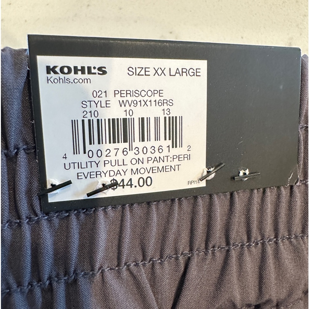 NEW Simple Vera Scrub Pants XXL with pockets on each leg